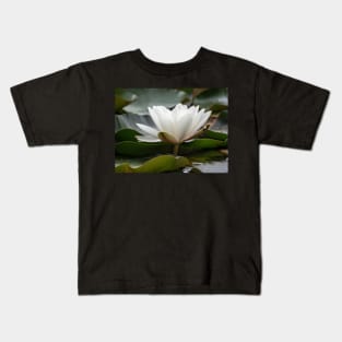 White Water Lily Kids T-Shirt